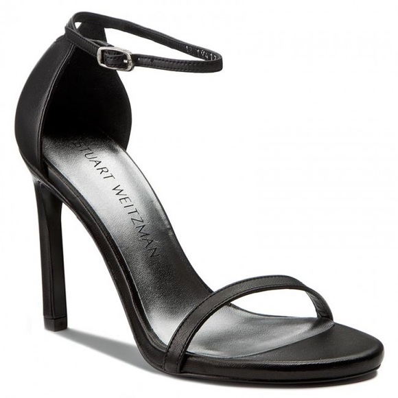 Stuart Weitzman Nudistsong heels in Black Nappa Leather in size 41 - Picture 5 of 6